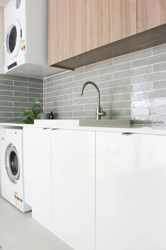 Transform Your Laundry Space with Stylish & Practical Tiles