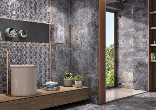 Shine in Subtlety: Exploring the Magic of Lappato Finish Tiles