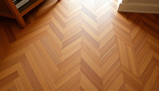 herringbone hybrid flooring pattern design