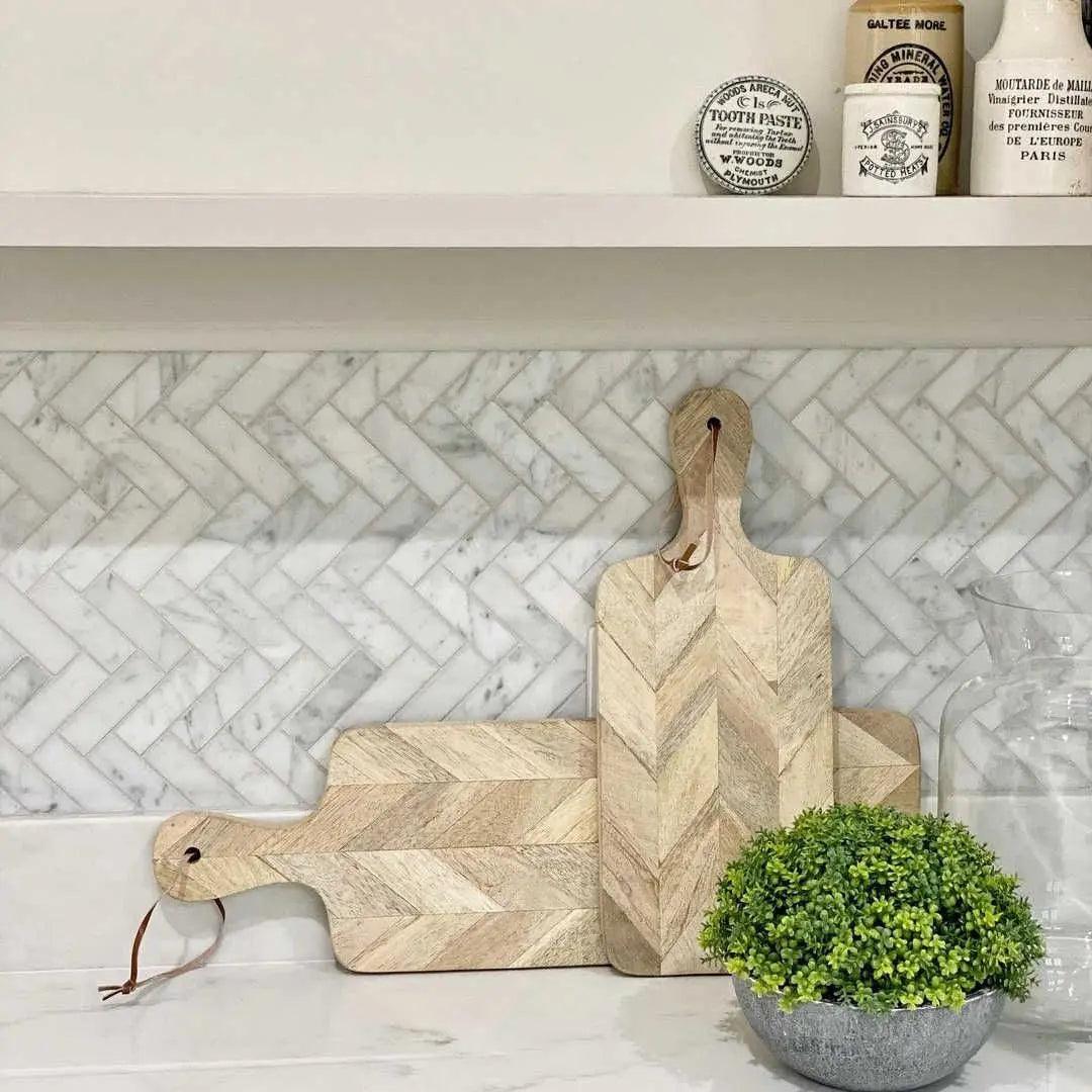 Herringbone Mosaic Tiles: A Timeless Design Statement