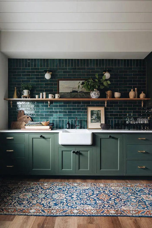 Make a Bold Statement with Porcelain Mosaics