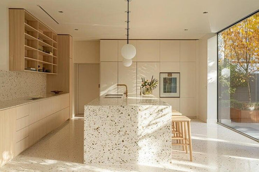 Designing with Terrazzo Tiles: The Perfect Balance of Style & Practicality