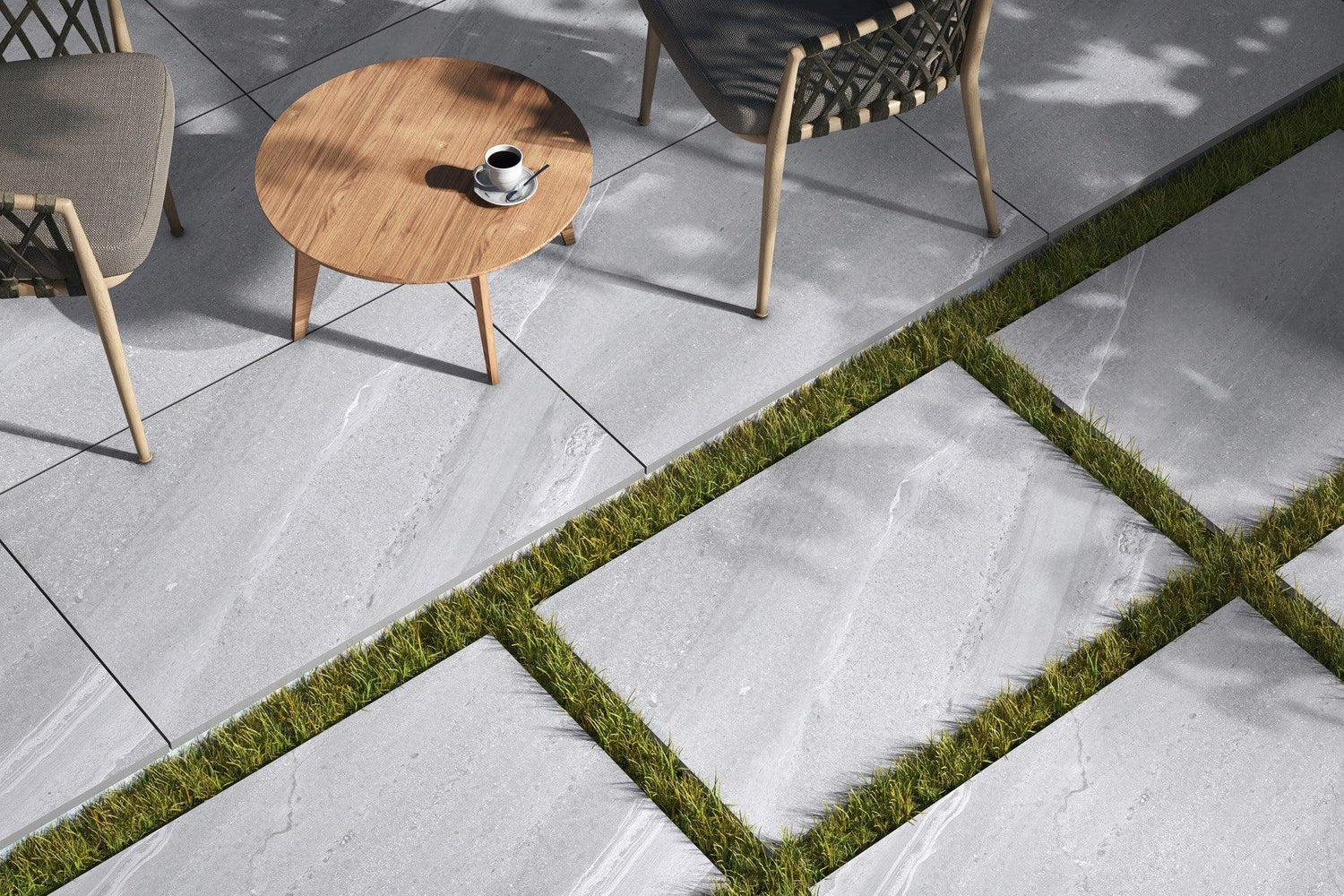 Grey Porcelain Pavers