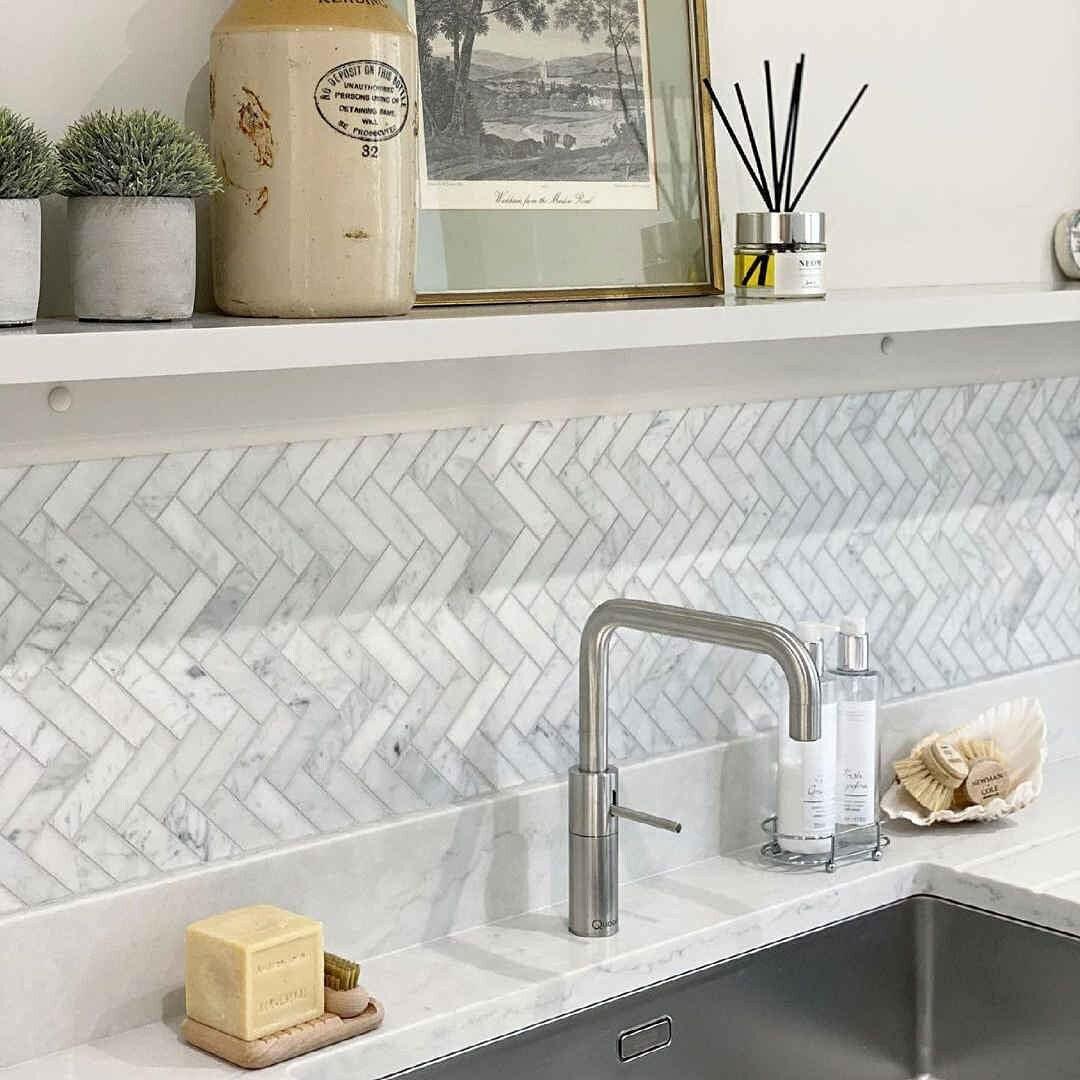 Herringbone Mosaic Tiles