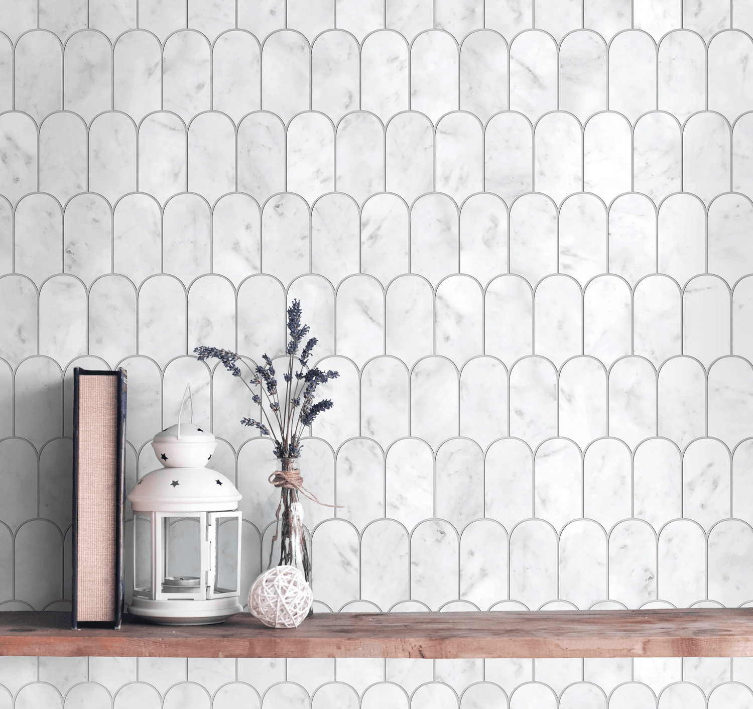 Feather Mosaic Tiles