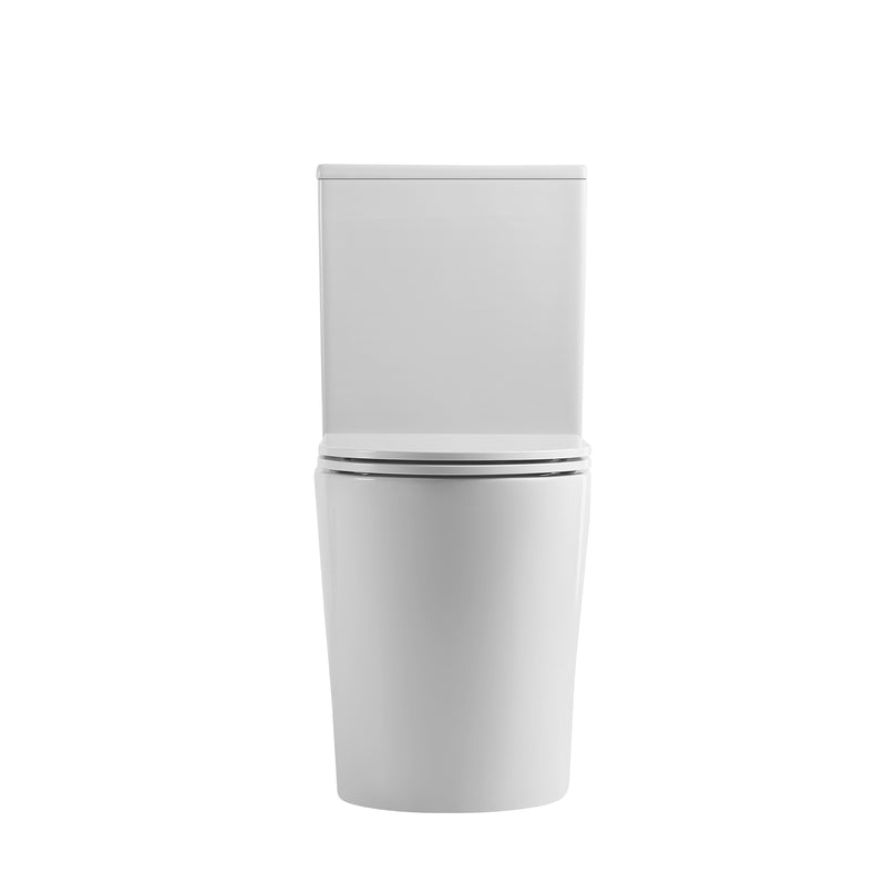 Forte Wall Faced Toilet Suite Matt White