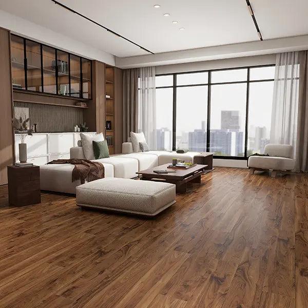 WALNUT 7mm HYBRID - Tiles Mate