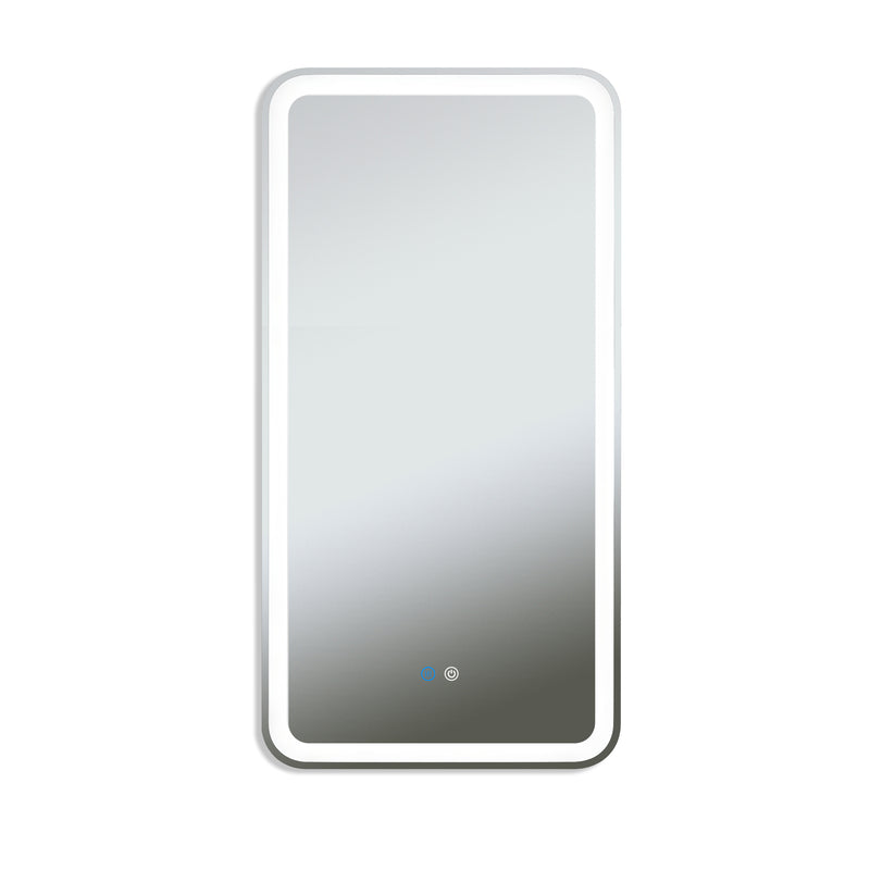 Halo Rectangular Frameless Mirror