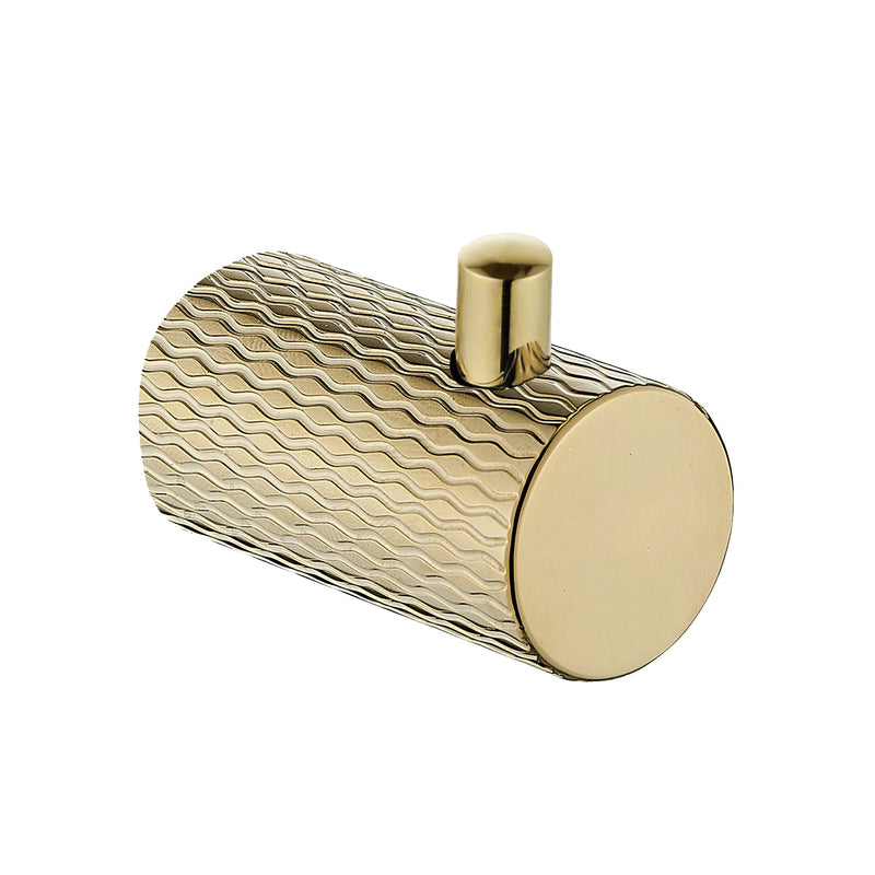 Sphere Robe Hook Brushed Gold