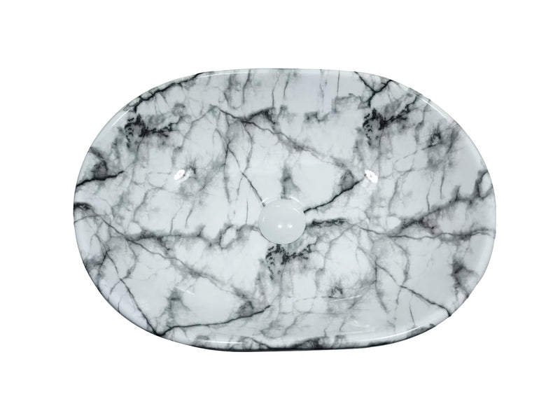 Arabescato Countertop Basin