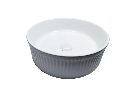 Orbit Art Basin Matte White