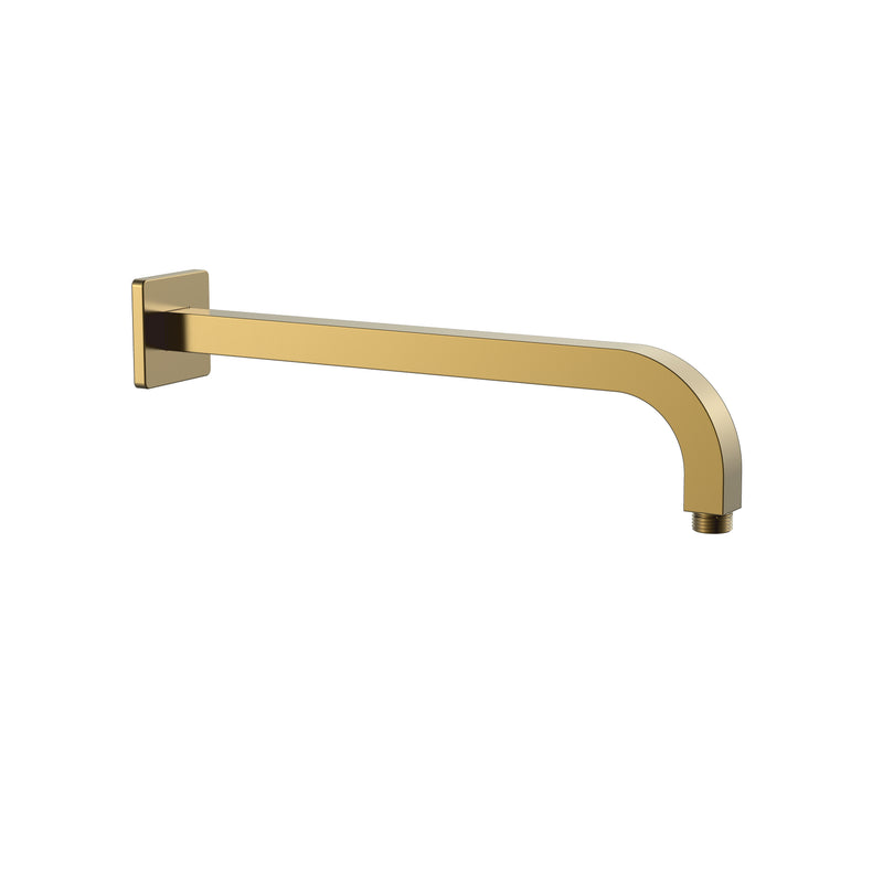 Forte Wall Shower Arm Brushed Gold