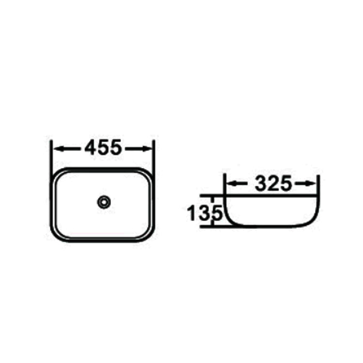 Squircle Countertop Basin