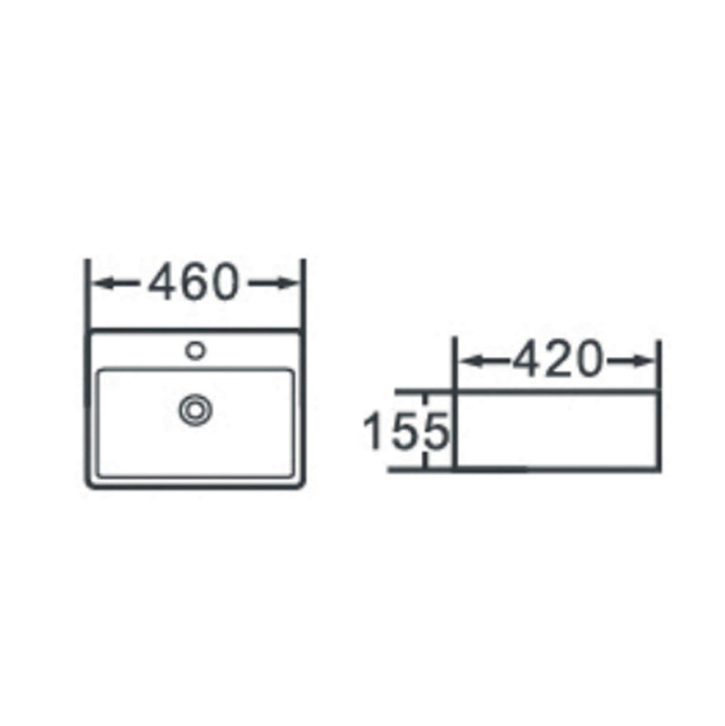 Forte Countertop Basin