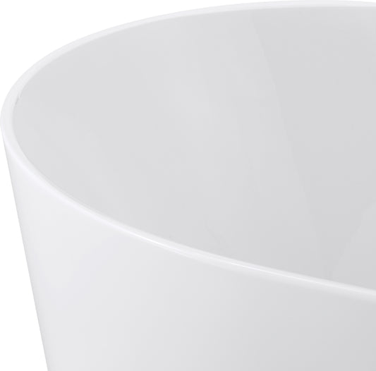 Serenique Classic Freestanding Bathtub 1500mm Gloss White