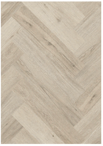 Light Oak 7.5mm Herringbone Hybrid