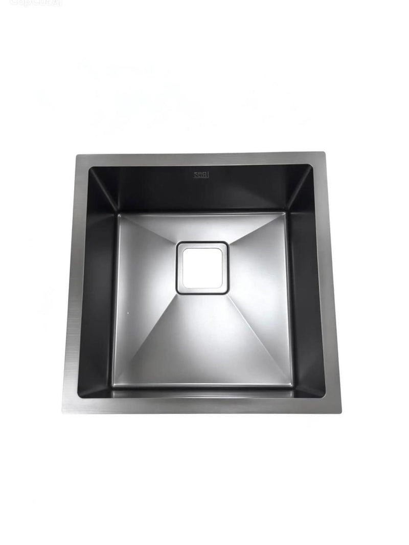 Handmade Sink 450x450 Matt Black