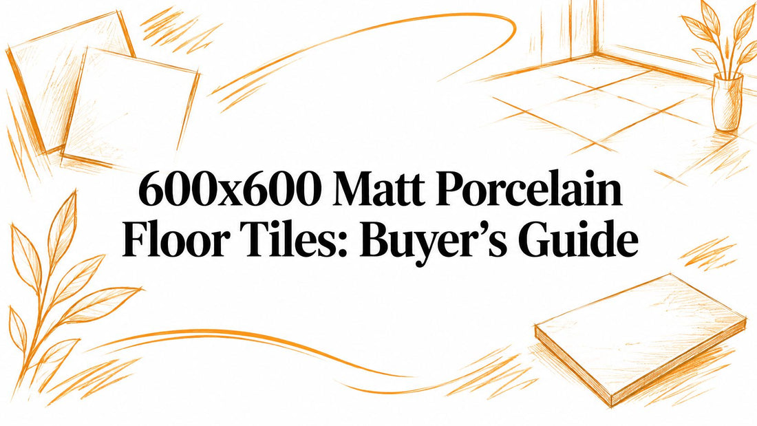 600x600 Matt Porcelain Floor Tiles: Buyer's Guide