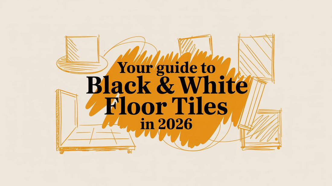 Your Guide to Black & White Floor Tiles in 2026