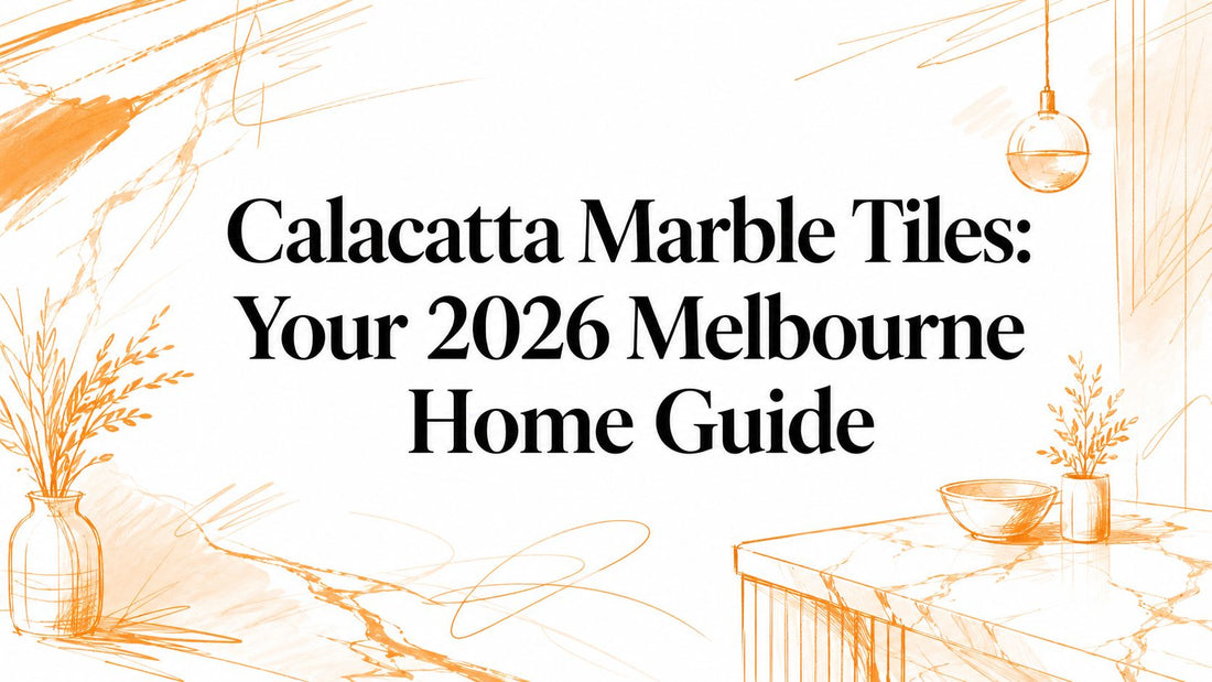 Calacatta Marble Tiles: Your 2026 Melbourne Home Guide