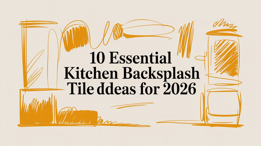 10 Essential Kitchen Backsplash Tile Design Ideas for 2026