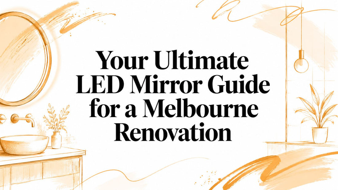 Your Ultimate LED Mirror Guide for a Melbourne Renovation