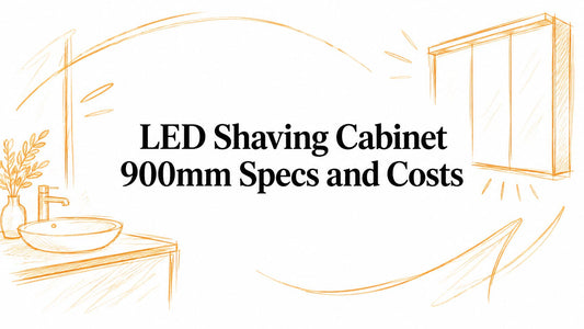 LED Shaving Cabinet 900mm Specs and Costs