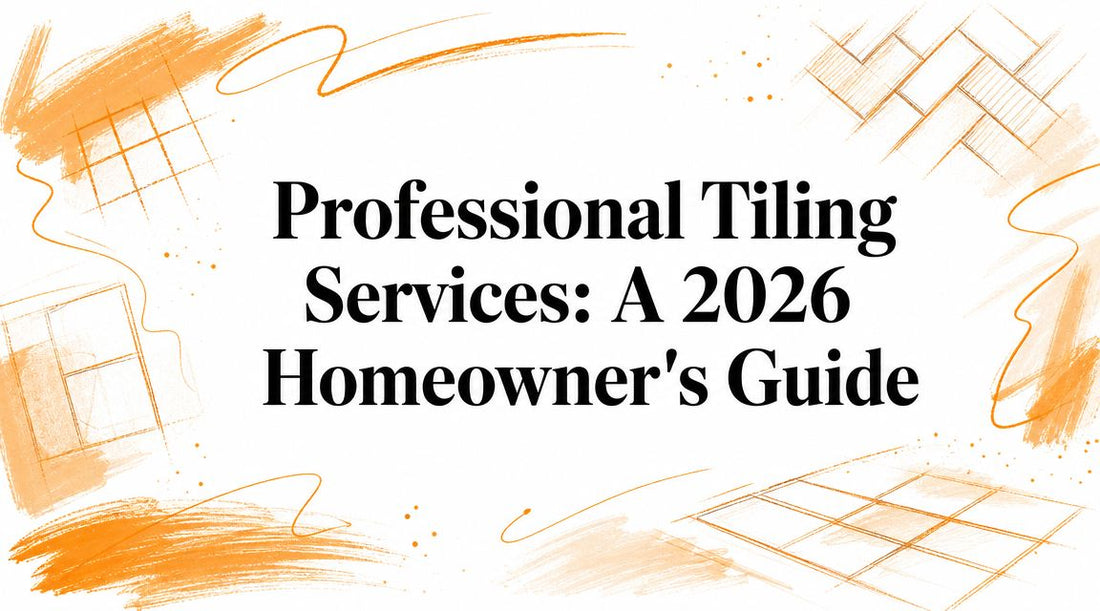 Professional Tiling Services: A 2026 Homeowner's Guide