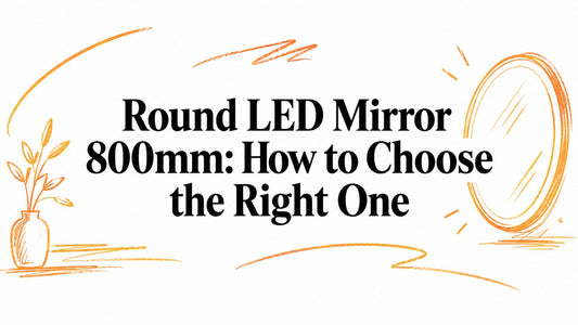 Round LED Mirror 800mm: How to Choose the Right One