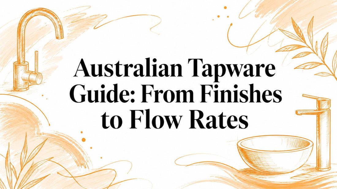 Australian Tapware Guide: From Finishes to Flow Rates
