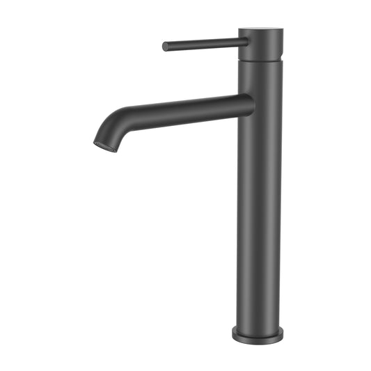 Orbit Elongated Basin Tap Matt Black
