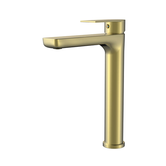 Forte Elongated Basin Tap Brushed Gold