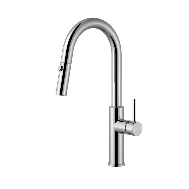 Orbit Pull Out Sink Tap Chrome
