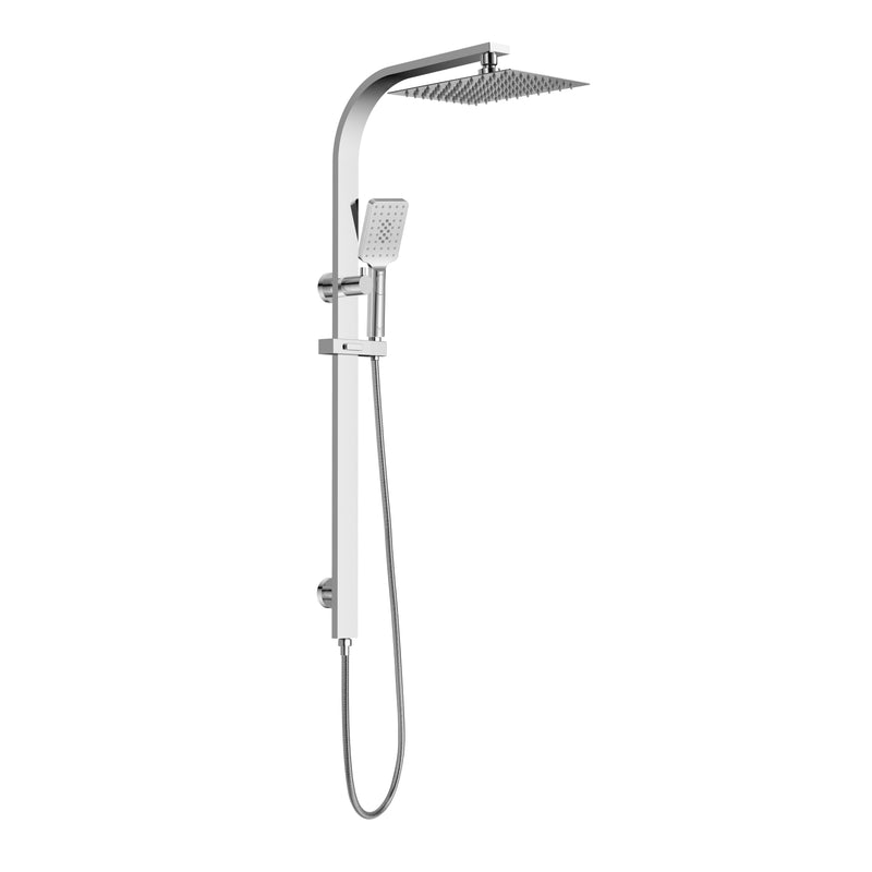 Forte Long Neck Shower Set Chrome