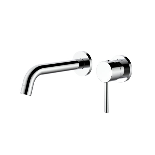 Orbit Wall Tap & Lever Chrome