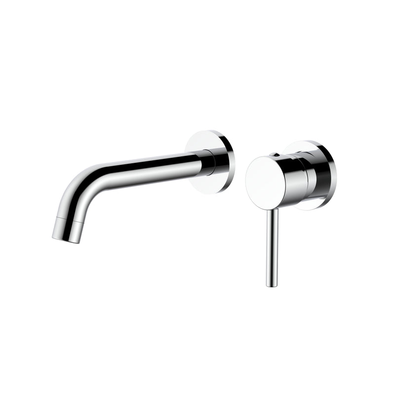 Orbit Wall Tap & Lever Chrome