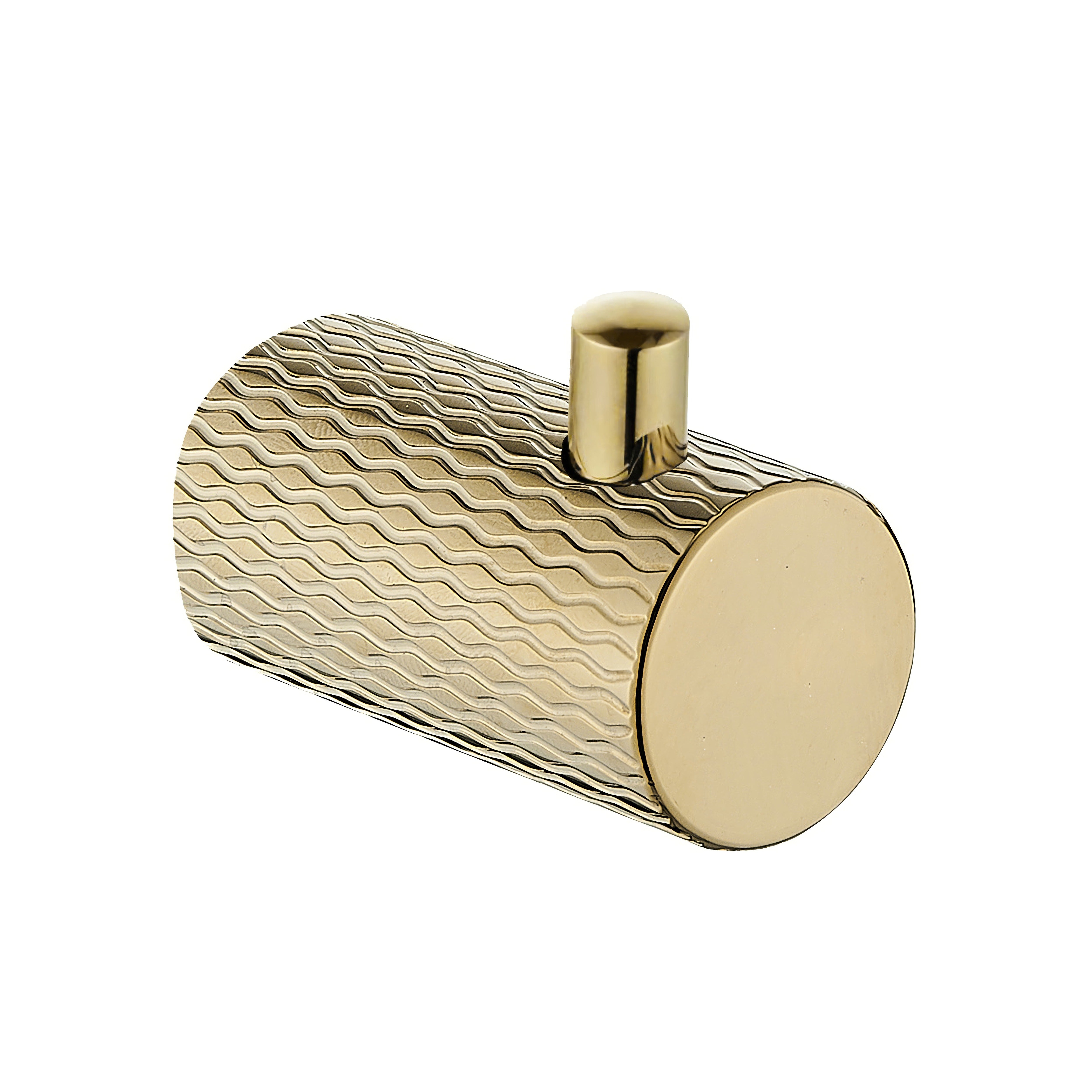 Sphere Robe Hook Brushed Gold – Tiles Mate