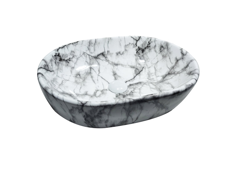 Arabescato Countertop Basin