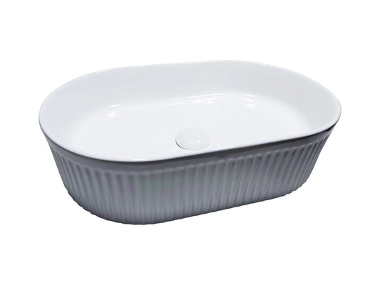 Elliptic Art Basin Gloss White