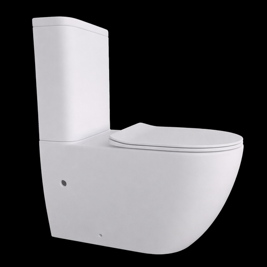 Orbit Wall Faced Toilet Suite Matte White