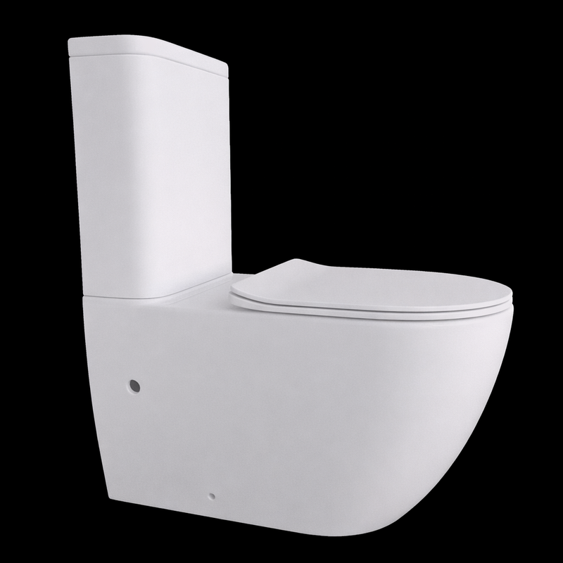 Orbit Wall Faced Toilet Suite Matte White