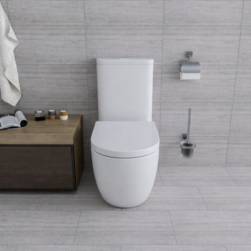 Orbit Wall Faced Toilet Suite Matte White