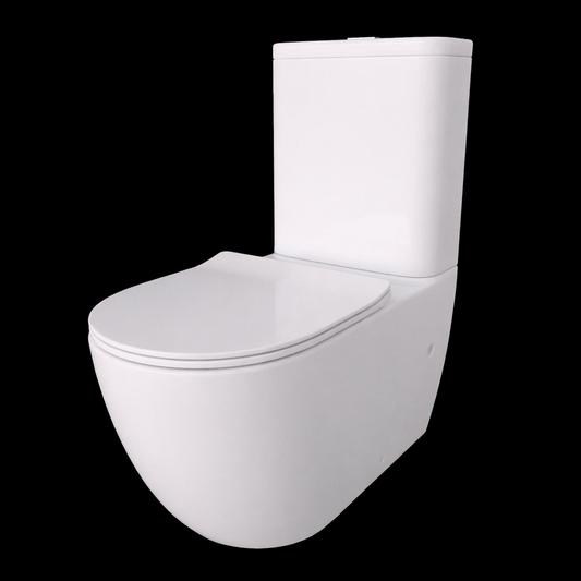 Orbit Wall Faced Toilet Suite Matte White