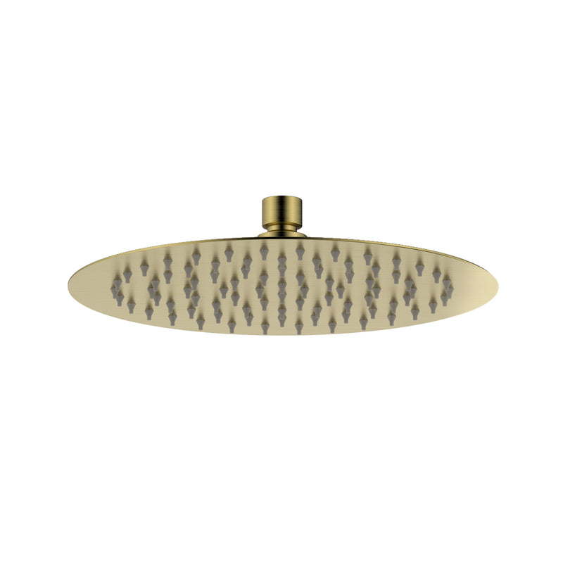 Orbit Shower Head Brushed Gold