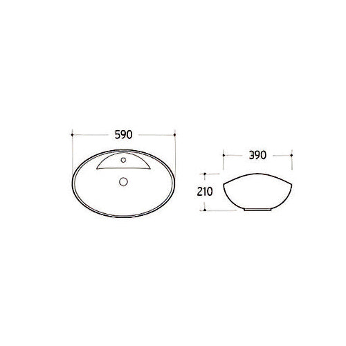 Orbit Countertop Basin