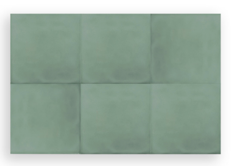 Jade Green Sqaure Tiles