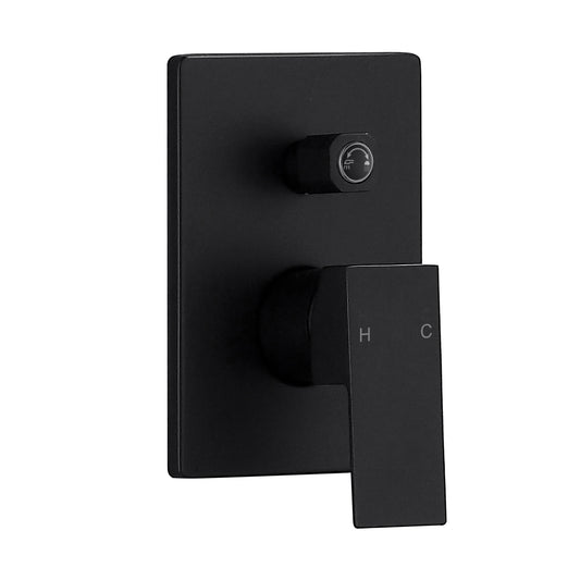 Forte Shower Mixer & Diverter Matte Black
