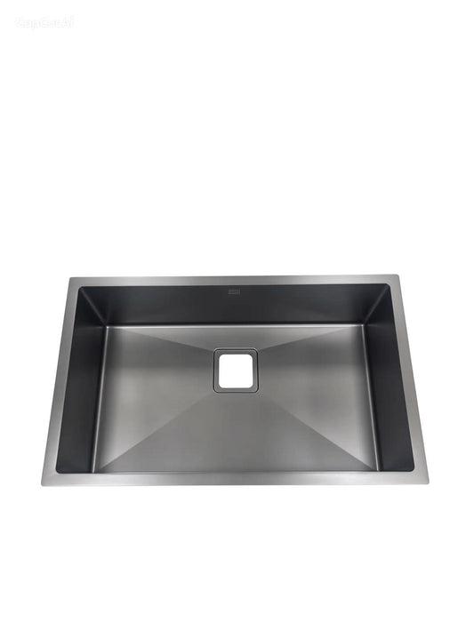 Handmade Sink 760x450 Matt Black